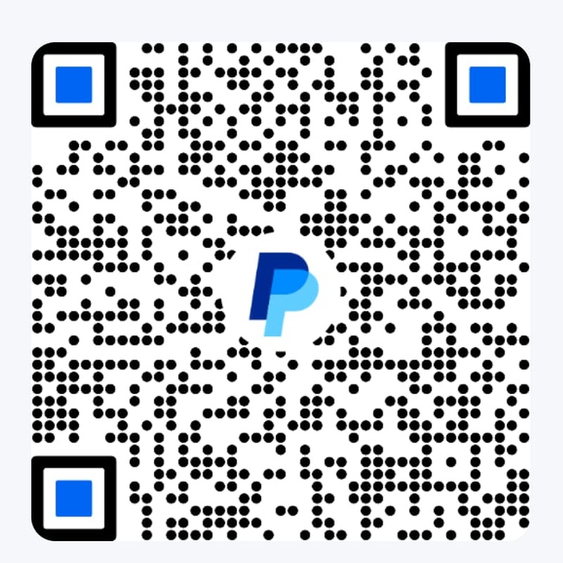 QR-Code für die Bezahlung per PayPal
